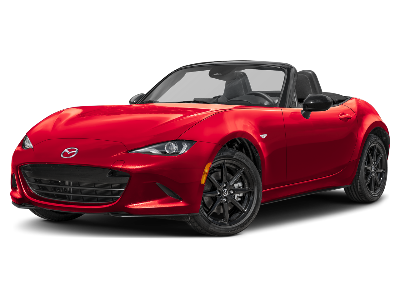 2026 Mazda Mazda MX-5 Miata Sport in Soul Red Crystal Metallic — front three-quarter view