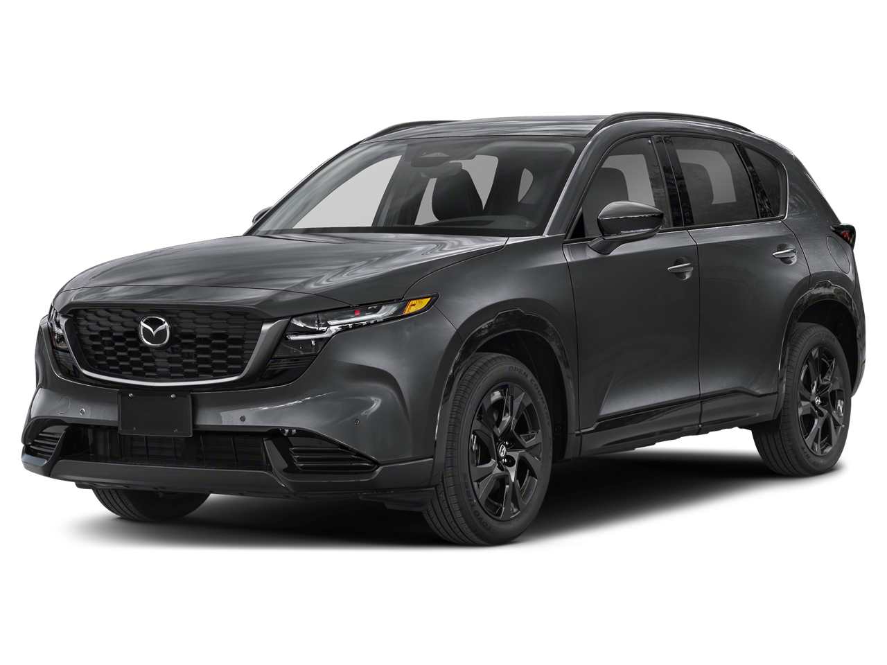 2026 Mazda Mazda CX-5 2.5 S Premium AWD in Machine Gray Metallic — front three-quarter view