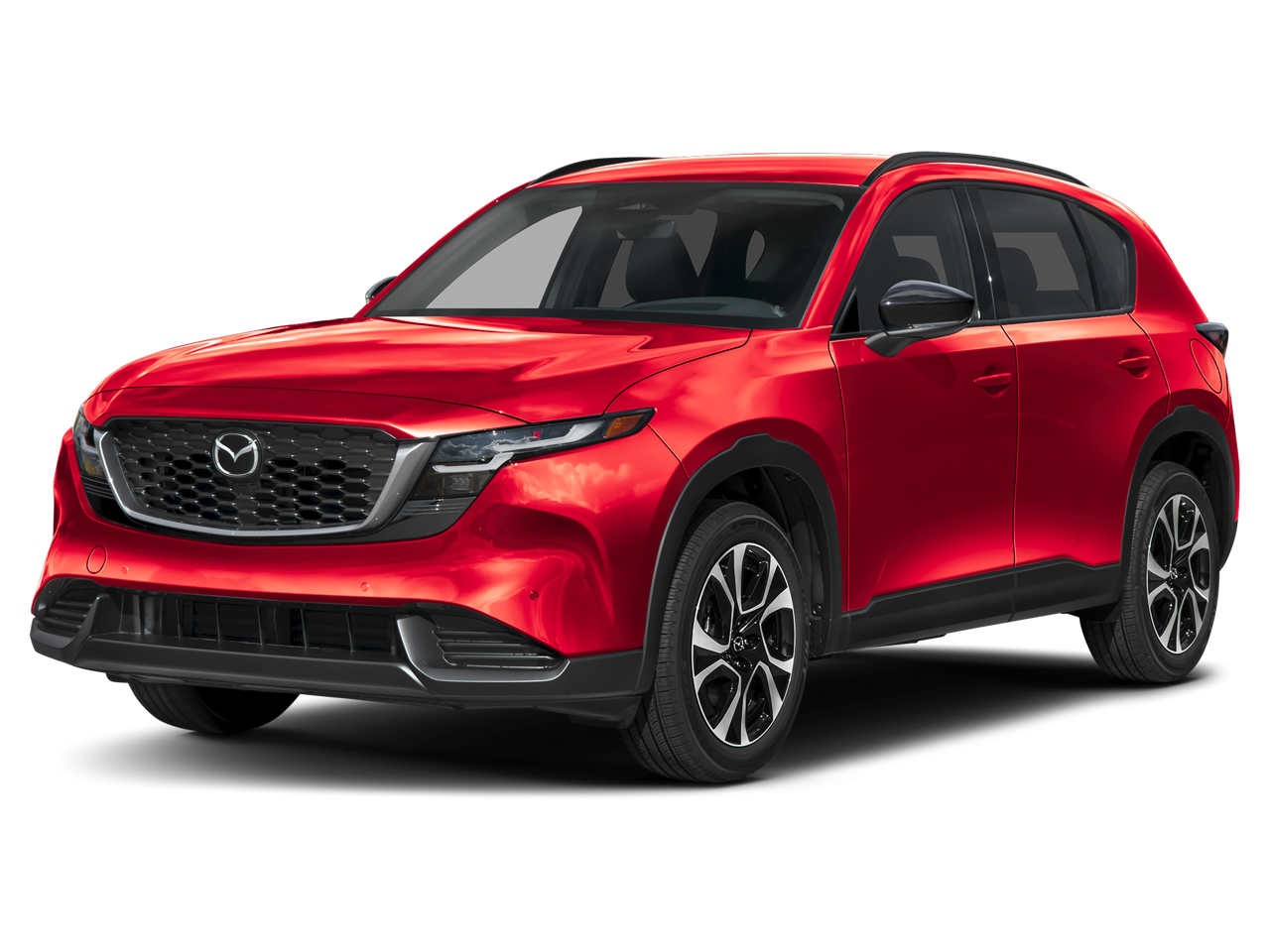 2026 Mazda Mazda CX-5 2.5 S Preferred AWD in Soul Red Crystal Metallic — front three-quarter view