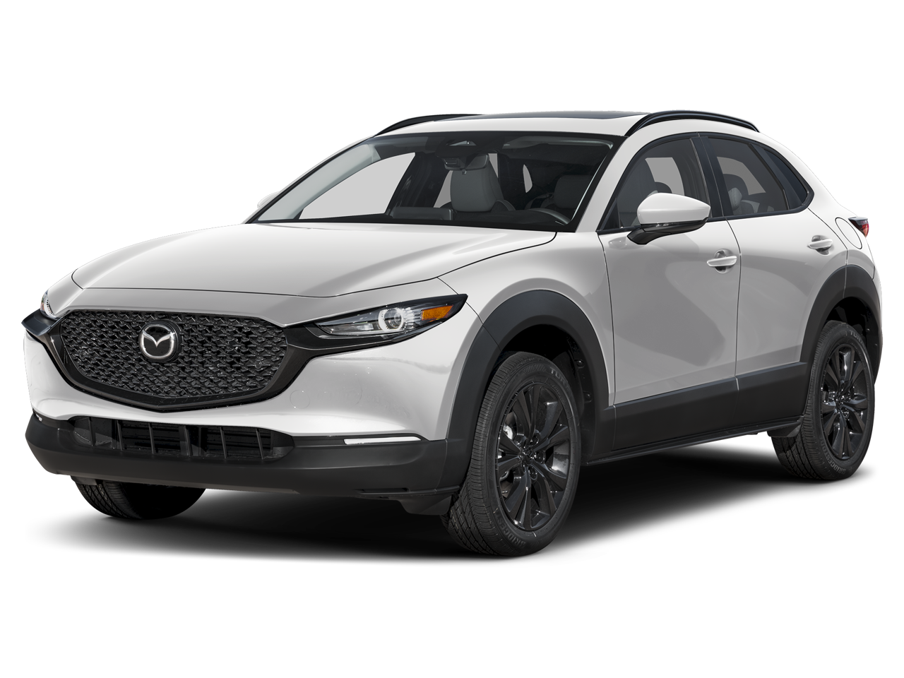 2026 Mazda Mazda CX-30 2.5 S Aire Edition in Snowflake White Pearl — front three-quarter view