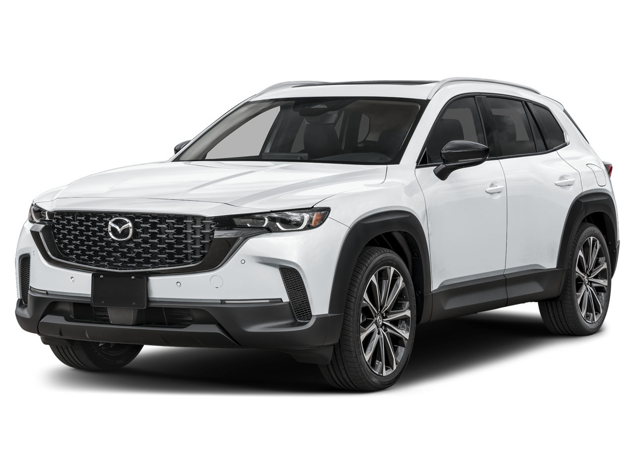 2026 Mazda Mazda CX-50 2.5 S Premium AWD in Wind Chill Pearl — front three-quarter view