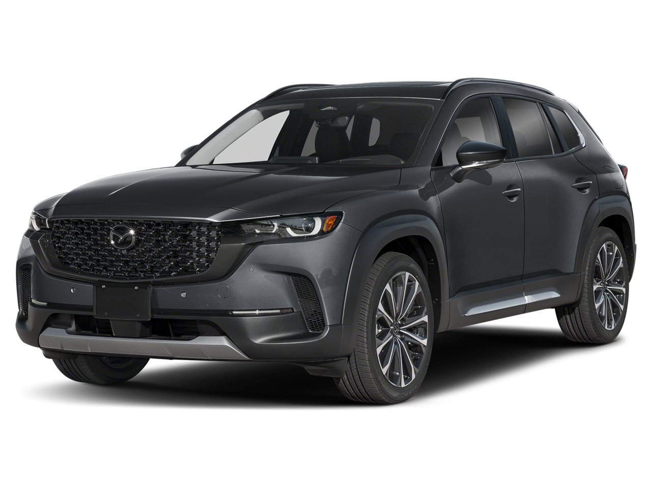 2026 Mazda Mazda CX-50 2.5 Turbo Premium Plus AWD in Jet Black Mica — front three-quarter view