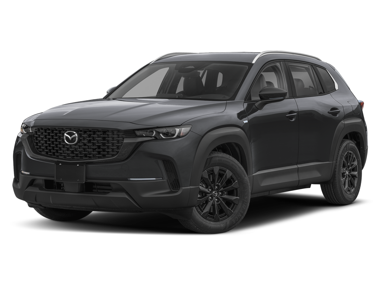 2026 Mazda Mazda CX-50 Hybrid Preferred AWD in Machine Gray Metallic — front three-quarter view