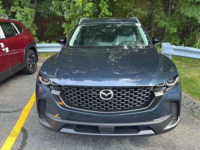 2026 Mazda Mazda CX-50 2.5 S Preferred AWD in Ingot Blue Metallic — front three-quarter view